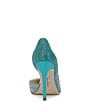 Color:Green/Silver - Image 3 - Prizma8 Ombre Rhinestone Embellished d'Orsay Pumps