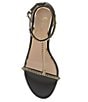 Color:Black - Image 6 - Qiven Chain T-Strap Dress Sandals