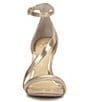 Jessica Simpson Rayli Metallic Ankle Wrap Stiletto Dress Sandals - Image 5