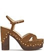 Jessica Simpson Samintia Suede Studded Platform Sandals - Image 2