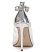 Color:Clear/Silver - Image 3 - Samiyah Clear Jewel Embellished Ankle Strap Pumps