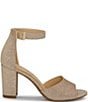 Color:Champagne - Image 2 - Sherron Ankle Strap Block Heel Sandals