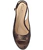 Jessica Simpson Sibilla Embossed Slingback Peep Toe Platform Pumps - Image 6