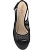 Jessica Simpson Sibilla Lace Slingback Peep Toe Platform Pumps - Image 6