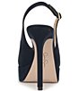 Jessica Simpson Sibilla Sateen Slingback Peep Toe Platform Pumps - Image 3