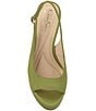 Jessica Simpson Sibilla Satin Slingback Peep Toe Platform Pumps - Image 5
