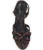 Jessica Simpson Sippete Leopard Print T-Strap Platform Dress Sandals - Image 5