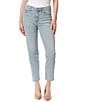 Color:Carry On - Image 1 - Spotlight High Rise Slim Straight Jeans