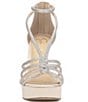 Color:Off White - Image 6 - Suvrie Satin Strappy Rhinestone Platform Dress Sandals