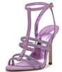 Color:Orchid - Image 5 - Tiannah Rhinestone T-Strap Dress Sandals