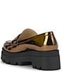 Jessica Simpson Ullinia Metallic Platform Loafers - Image 4
