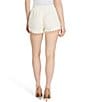 Color:Parchment - Image 2 - Velma Mid Rise Lace Shorts