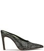 Jessica Simpson Wilix Snake Embossed Heeled Mules - Image 2