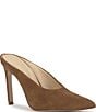 Jessica Simpson Wilix Suede Stiletto Mules - Image 1