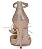 Color:Champagne - Image 3 - Winlyn2 Rhinestone Flower & Feather Stiletto Pumps