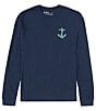 Color:Navy - Image 2 - Anchorage Long Sleeve T-Shirt