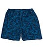 Color:Navy - Image 2 - Bayside 6#double; Inseam Volley Shorts