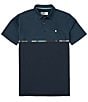 Color:Graphite - Image 1 - Bunker Golf Performance Stretch Short Sleeve Polo Shirt