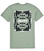 Color:Sage Green - Image 1 - Chaser Short Sleeve Graphic T-Shirt