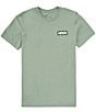 Color:Sage Green - Image 2 - Chaser Short Sleeve Graphic T-Shirt