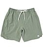 Color:Green - Image 1 - Jetty Coaster Active 7#double; Inseam Shorts