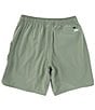 Color:Green - Image 2 - Jetty Coaster Active 7#double; Inseam Shorts