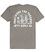 Color:Gray - Image 1 - Paradise Pals Short Sleeve Graphic T-Shirt