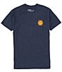 Color:Navy - Image 2 - Refraction Short Sleeve T-Shirt
