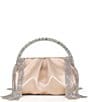 Badgley Mischka Jewel by Badgley Mischka Tatiana Crystal Fringe Pouch Clutch, Color:Champagne - Image 1