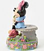 Jim Shore Disney Traditions Collection Mickey & Minnie Spring Figurine - Image 3
