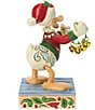 Jim Shore Disney Traditions Donald Duck With Bells Figurine - Image 3