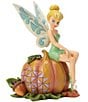 Jim Shore Disney Traditions Halloween Collection Tinker Bell #double;Pumpkin Patch Pixie#double; Figurine - Image 1