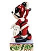 Jim Shore Disney Traditions Mickey And Minnie Mistletoe Figurine - Image 2