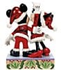 Jim Shore Disney Traditions Mickey And Minnie Mistletoe Figurine - Image 3