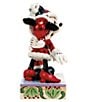 Jim Shore Disney Traditions Mickey And Minnie Mistletoe Figurine - Image 4