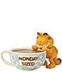 Jim Shore Garfield #double;But First, Coffee#double; Figurine - Image 1