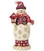 Jim Shore Heartwood Creek Royal Traditions Snowman Nutcracker Figurine - Image 1