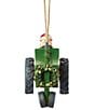 Jim Shore John Deere Collection Santa In John Deere Tractor Hanging Ornament - Image 2