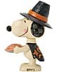 Jim Shore Peanuts Collection Snoopy With Pumpkin Pie Mini Figurine - Image 2