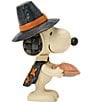 Jim Shore Peanuts Collection Snoopy With Pumpkin Pie Mini Figurine - Image 4