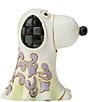 Jim Shore Peanuts Halloween Collection Snoopy Ghost Mini Figurine - Image 2