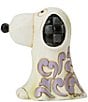 Jim Shore Peanuts Halloween Collection Snoopy Ghost Mini Figurine - Image 4