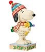 Jim Shore Peanuts Snoopy Hugging Woodstock Figurine - Image 1