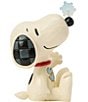 Jim Shore Peanuts Snoopy With Snowflake On Nose Miniature Figurine - Image 1