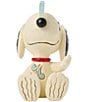 Jim Shore Peanuts Snoopy With Snowflake On Nose Miniature Figurine - Image 3