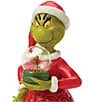 Jim Shore The Grinch Collection Grinch Holding Dome With Max Figurine - Image 6