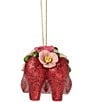 Jim Shore Wizard of Oz Ruby Slippers with Poppies Hanging Ornament - Image 5