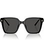 Jimmy Choo JC5016D 61mm Square Sunglasses, Color:Black - Image 2