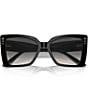Jimmy Choo JC5001B 54mm Crystal Butterfly Sunglasses, Color:Black - Image 5