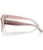 Color:Pink Gradient Glitter - Image 3 - Women's JC5004 55mm Cat Eye Sunglasses